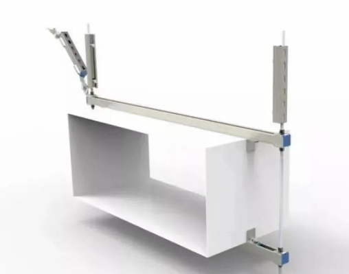 矩形風管側向抗震支架